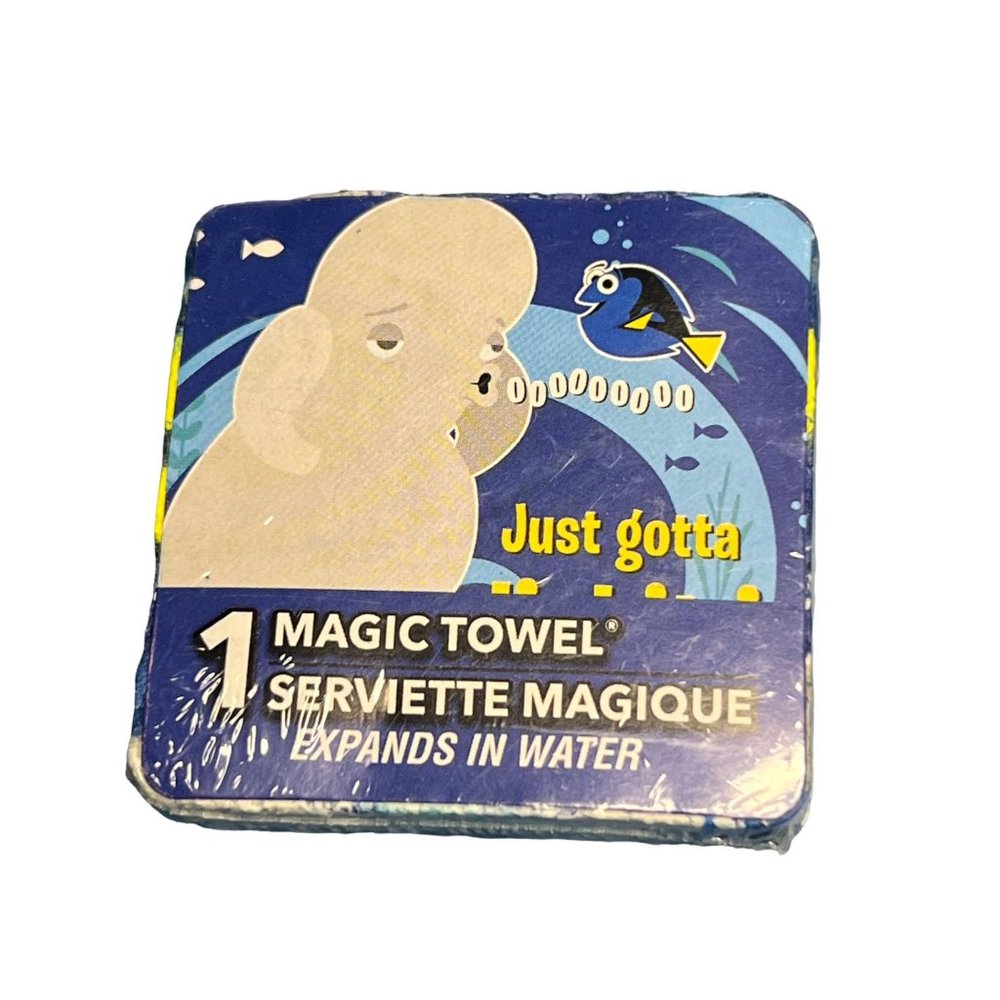 Disney Finding Dory Magic towel Bailey Beluga Just Gotta Dial It In Expands with